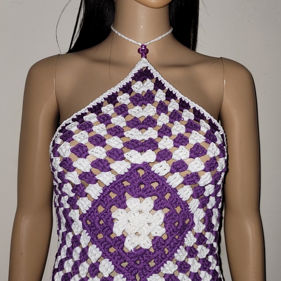 Crochet halter top - Picture 6 of 10